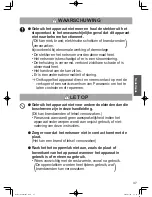 Preview for 37 page of Panasonic NC-DF1 Operating Instructions Manual