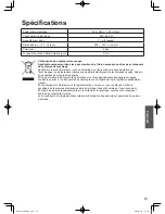 Preview for 61 page of Panasonic NC-DF1 Operating Instructions Manual