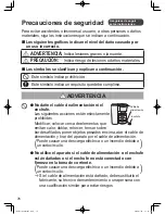 Preview for 76 page of Panasonic NC-DF1 Operating Instructions Manual