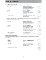 Preview for 10 page of Panasonic NE-1056 Operating Instructions Manual