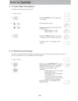 Preview for 16 page of Panasonic NE-1056 Operating Instructions Manual