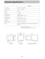 Preview for 19 page of Panasonic NE-1056 Operating Instructions Manual