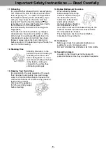 Preview for 6 page of Panasonic NE-1540 Operating Instructions Manual