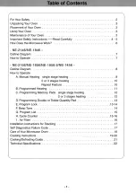 Preview for 2 page of Panasonic NE-1846 Operating Instructions Manual