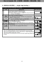 Preview for 10 page of Panasonic NE-1846 Operating Instructions Manual