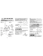 Preview for 4 page of Panasonic NI-P250T Operating Instructions Manual