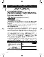 Preview for 20 page of Panasonic NI-WT980 Operating Instructions Manual