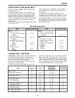 Preview for 16 page of Panasonic NN-CD989S Cookbook