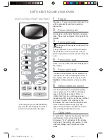 Preview for 30 page of Panasonic NN-CT579S Operating Instructions & Cookery Book