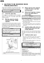 Preview for 6 page of Panasonic NN-G335WF Service Manual