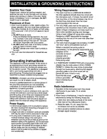 Preview for 5 page of Panasonic NN-L526 Operating Instructions Manual