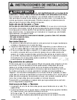 Preview for 6 page of Panasonic NN-P794 series Instrucciones De Operación