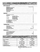 Preview for 3 page of Panasonic NN-S569WA Operating Instructions Manual