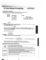 Preview for 26 page of Panasonic NN S750 Operation Manual