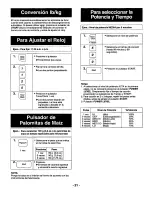 Preview for 23 page of Panasonic NN-S767 Operating Instructions Manual