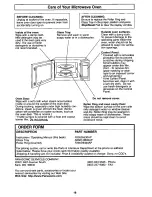 Preview for 20 page of Panasonic NN-S942 Operating Instructions Manual