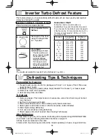 Preview for 21 page of Panasonic NN-SD965S Operating Instructions Manual