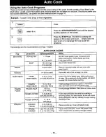 Preview for 17 page of Panasonic NNE577 - MICROWAVE User Manual