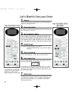 Preview for 16 page of Panasonic NNT535 Cookery Book & Operating Instructions