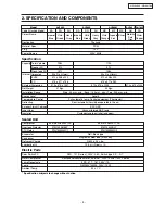 Preview for 4 page of Panasonic NR-AH144S Service Manual