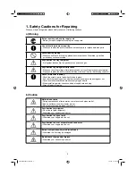 Preview for 2 page of Panasonic NR-B26M8 Service Manual