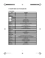 Preview for 3 page of Panasonic NR-B26M8 Service Manual