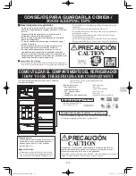 Preview for 13 page of Panasonic NR-B391TZ Operating Instructions Manual