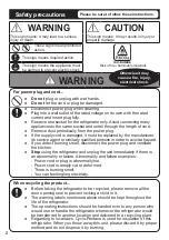 Preview for 2 page of Panasonic NR-BV280Q Operating Instructions Manual