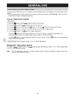 Preview for 14 page of Panasonic NR-D535XGSAU Operating Instructions Manual