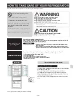 Preview for 21 page of Panasonic NR-D535XGSAU Operating Instructions Manual