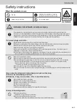 Preview for 3 page of Panasonic NR-F681GT-XA Operating Instructions Manual