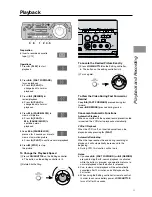 Preview for 15 page of Panasonic NV-DV2000EC Operating Instructions Manual