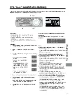 Preview for 41 page of Panasonic NV-DV2000EC Operating Instructions Manual