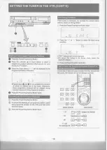 Preview for 14 page of Panasonic NV-F66A Operating Instructions Manual