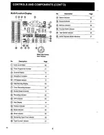 Preview for 6 page of Panasonic NV-F70EA Operating Instructions Manual