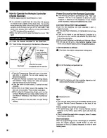 Preview for 9 page of Panasonic NV-F70EA Operating Instructions Manual