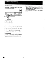 Preview for 20 page of Panasonic NV-F70EA Operating Instructions Manual