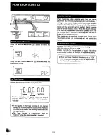 Preview for 22 page of Panasonic NV-F70EA Operating Instructions Manual