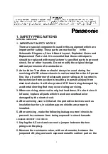 Preview for 2 page of Panasonic NV-FJ6130PN Service Manual