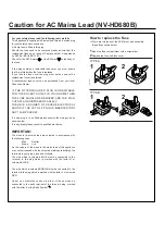 Preview for 68 page of Panasonic NV-FJ625EG Service Manual