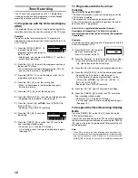 Preview for 12 page of Panasonic NV-FJ628F Operating Instructions Manual