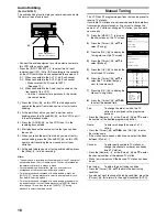 Preview for 16 page of Panasonic NV-FJ628F Operating Instructions Manual