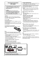 Preview for 2 page of Panasonic NV-FJ630AM Operating Instructions Manual