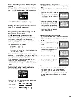 Preview for 19 page of Panasonic NV-FJ630AM Operating Instructions Manual