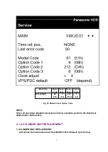 Preview for 5 page of Panasonic NV-FJ632EE Service Manual