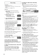 Preview for 16 page of Panasonic NV-FJ720 Series Operating Instructions Manual