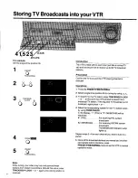 Preview for 8 page of Panasonic NV-FS88EC Operating Instructions Manual