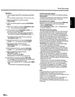 Preview for 25 page of Panasonic NV-FS88EC Operating Instructions Manual