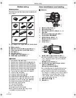 Preview for 4 page of Panasonic NV-GS150GN Operating Instructions Manual