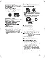 Preview for 21 page of Panasonic NV-GS150GN Operating Instructions Manual